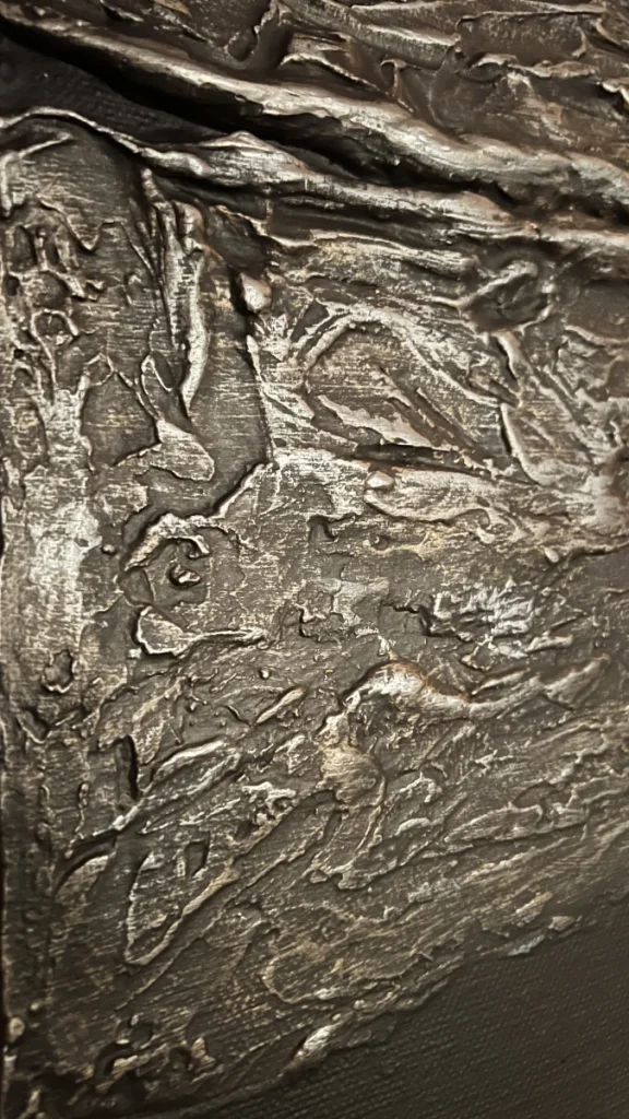 Abstrakt konst, textured art, av svenska konstnären Madelene Stoor, Staar Art