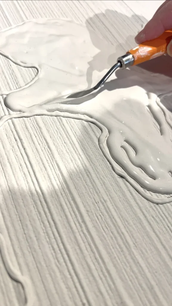 Abstrakt konst, textured art, av svenska konstnären Madelene Stoor, Staar Art