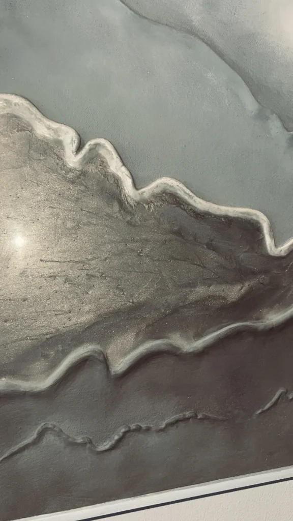 Abstrakt konst, textured art, av svenska konstnären Madelene Stoor, Staar Art