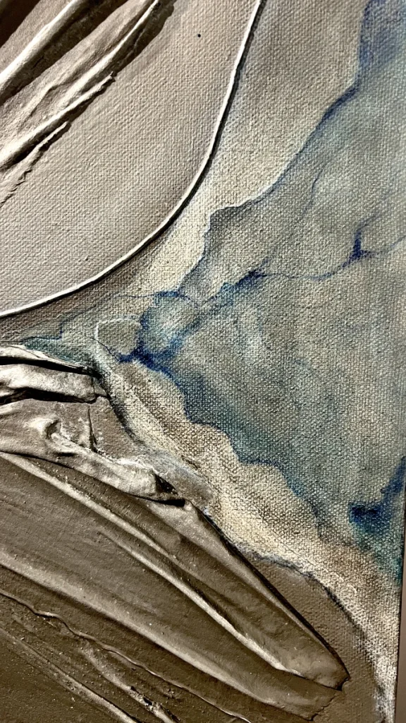 Abstrakt konst, textured art, av svenska konstnären Madelene Stoor, Staar Art