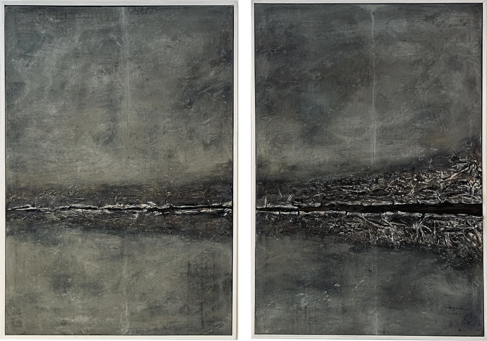 Continental drift (PAR) á 58x78cm, orginalverk av konstnären Madelene Stoor Staar Art, Sundsvall
