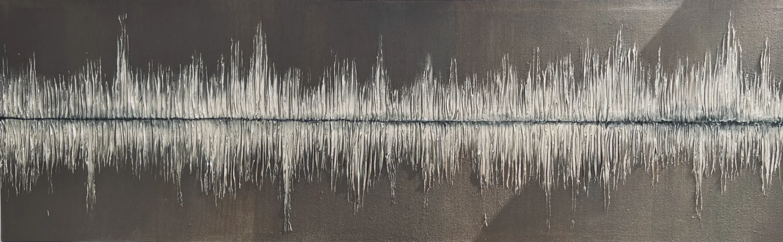 Resonance 180x55cm, orginalverk av konstnären Madelene Stoor Staar Art, Sundsvall