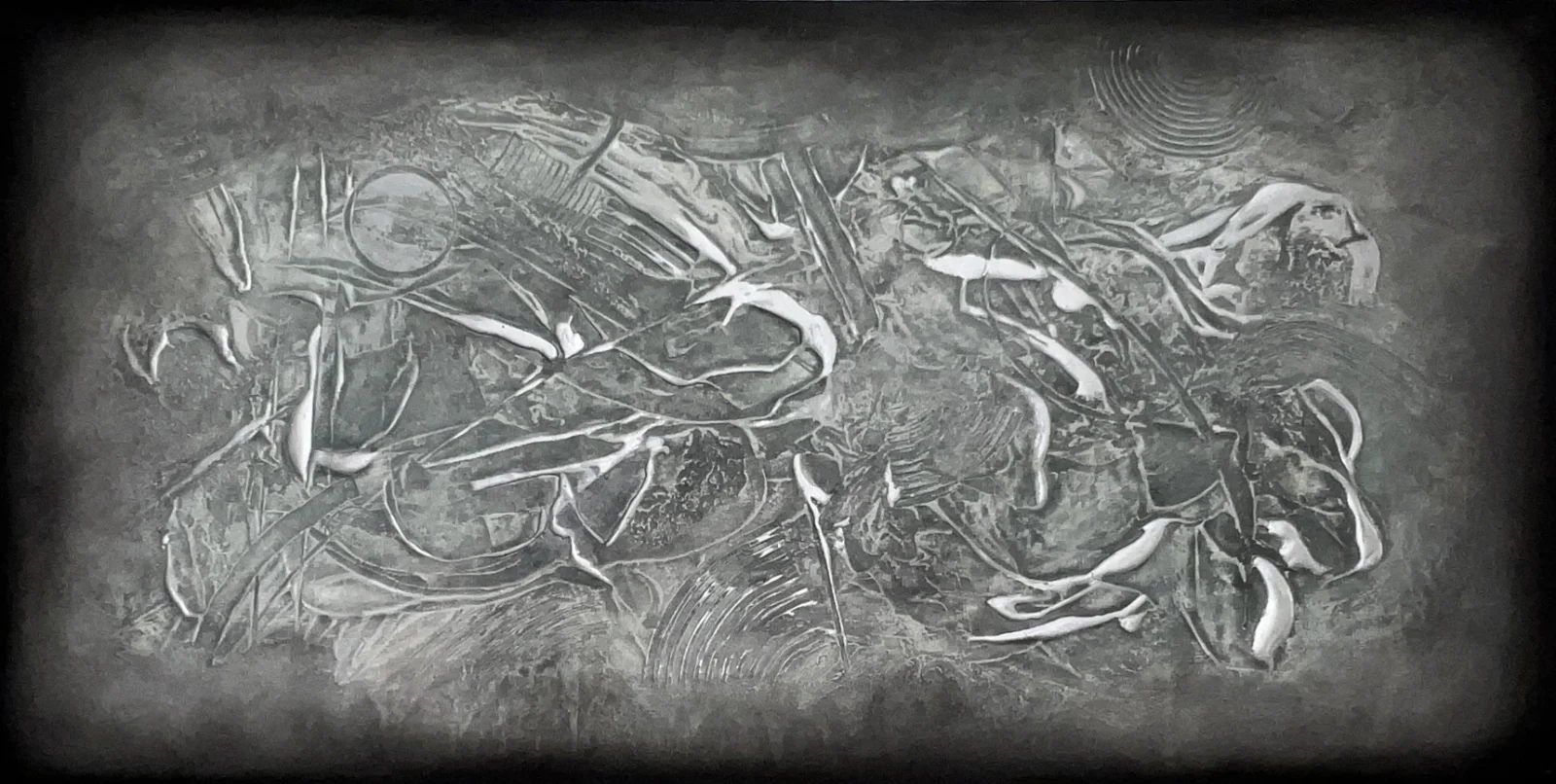 Thicket 118x60cm, orginalverk av konstnären Madelene Stoor Staar Art, Sundsvall
